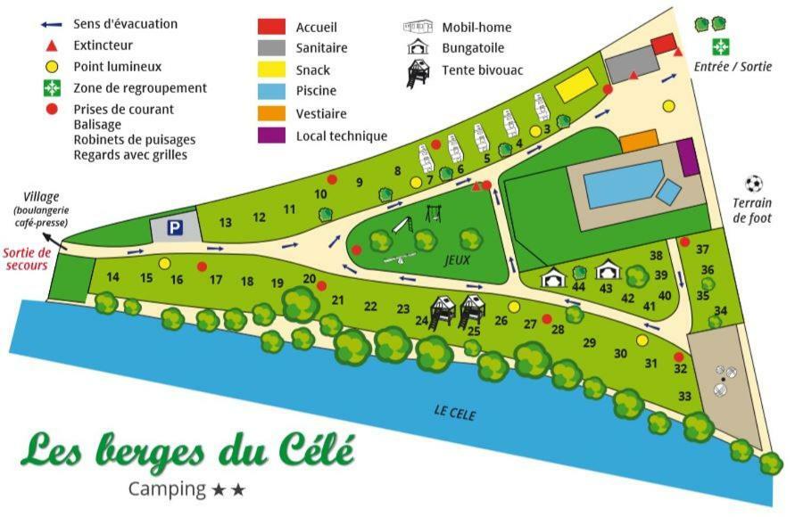 Les Berges Du Cele Hotel Bagnac Ngoại thất bức ảnh